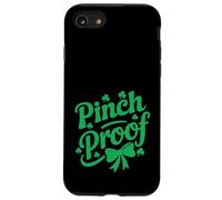 Pinch Proof Funny St Patricks Day Shamrock Case for iPhone SE (2020) / 7/8