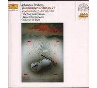 Pinchas Zukerman / Daniel Barenboim - Johannes Brahms - Violin Concerto / Sonata No.2