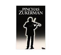 Pinchas Zukerman Illuminated Violin Virtuoso Canvas Poster Bedroom Decor Sports Landscape Office Room Decor Gift 24x36inch(60x90cm) Unframe-style-1
