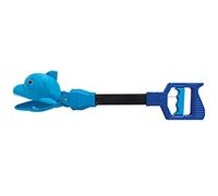 Pincher Pals - Dolphin Grabber Toy from Deluxebase, Jumbo 42cm Claw, Fun Handheld Sensory Animal Grabber, Unique Gifts and Novelty for Kids.