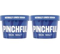 Pinchful Sea Salt: 30% Lower Sodium, Rich in Potassium & Magnesium, 250g, All-Natural Cooking Salt from the Atacama Desert, Chile (Pack of 2)