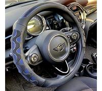 PINCTROT Steering Wheel Cover Great Grip with 3D Honeycomb Anti-Slip Design, Universal 14.5-15 Inch (Blue)