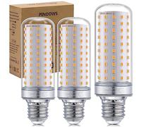 PINDOWS 20W LED Bulbs E27 Warm White 3000K,LED Light Bulbs LED Corn Bulbs 200W Incandescent Bulbs Equivalent,High Bright 2200LM Can Replace 150W~200W Incandescent Light,CRI 85,Non-Dimmable,3-Pack