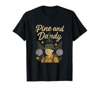 Pine and Dandy Cottagecore Forest Camper Design T-Shirt