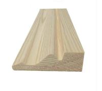Pine Architrave Ogee Moulding 75mm x 25mm x 2.1m (Pack of 3)