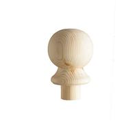 Pine Ball Newel Cap