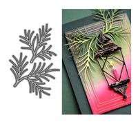 Pine Branches Plants Metal Die Cuts for Card Making