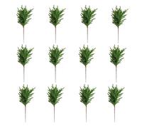 Pine Branches Realistic, Fake Pine Branch | 12X Christmas Tree Decoration Pine Branches | Christmas Tree Decoration Pine Branches, Realistic Artificial Christmas Branch for Craft