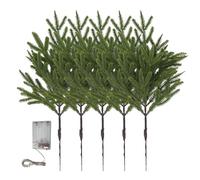 Pine Branches - Twig Lights, 5 Pieces Artificial Long-Lasting Decoration,festive Lights | Lighted Pine Branches for Family Friends Party Home Holiday Gathering
