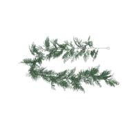Pine Christmas Garland Decorative Green Pine Wreath 180 cm | Garland for Parties and Christmas Decorations for Entrance, Stairs, Railing, Window, Porch, Patio, Wall, Bedroom