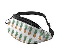 Pine Colorful Art Tropical Fruit Fanny Pack Sport Casual Waist Pack for Women Men Fashionable