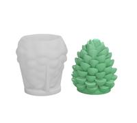 Pine Cone Candle Mould - Silicone Mould, Pine Cone Shaped Resin Making Moulds, Christmas Pine Cone Candle Mould, Silicone Home Making Mould, Soap Clay Mould for Handmade Ke