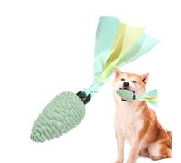 Pine Cone Toy for Dogs, Dog Pine Cone Toy, Squeaky Rope Dog Toy with Bite Strips, Durable Soft Pet Toy for Puppies and Dogs, Energy-Intensive Play