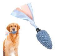 Pine Cone Toy for Dogs, Pine Cone Chew Toy for Dogs, Squeaky Rope Dog Toy with Bite Strips, Durable, Soft Pet Toy for Puppies and Dogs, Energy-Intensive