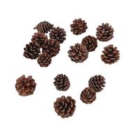 Pine Cones, 16Pcs Pine Cones Ornament Pinecone Ornaments Pine Cones for Decorating Christmas Party Hanging Decoration for DIY Crafts, Holiday, Wedding, Party, Home Decor