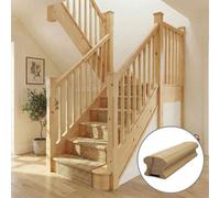 Pine Handrail Duchess 4.2M - 35mm Groove For Spindles Uk Manufactured Traditional Products Ltd