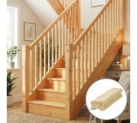 Pine Handrail Lhr 3.0M - 35mm Groove For Spindles Uk Manufactured Traditional Products Ltd