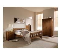 LPD Furniture Havana Bed King Size Bed, Brown