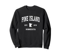 Pine Island Minnesota MN Vintage Athletic Sports Design Sweatshirt