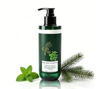 Pine Mint Shampoo for Oily Hair, Anti Dandruff Itchy Scalp Treatment, Oil Control Refreshing Cleanser with Menthol, Strengthen Hair Roots, Sulphate Free, 300ml (1PC)