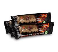 Pine Mountain Java-Log Coffee Scented Firelogs, 4 Pack - Indoor & Outdoor Firelog Made with Recycled Coffee Grounds - 4-Hour Burn, Lights Fast, No Mess
