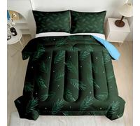 Pine Needle Coverless Duvet Single 7.5 Tog 3D Printed Comforter