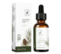 Pine Needle Essential Oil, Cedar Unilateral Oil for Face, Pines Needle Oils, Pine Tree Essential Oils, Astringency Repair Rough Scalp Strong Hair Care，1