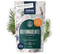 Pine Needle Tea Monte Nativo (300g) - Pine needles for the most delicious cup - Aromatic and 100% Pure and Natural Loose Leaf Herbal Tea Without Additives - As a healthy, refreshing infusion