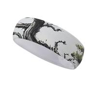 Pine on Mountain Slope Headbands for Women Or Man - Sweat Band with Adjustable for Running, Yoga, Gym and Sports