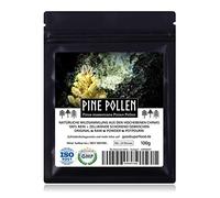 PINE-POLLEN - Natural Wild Harvest from The No.1-Original | ISO-9001-certified and Lab-Tested | Cell-Cracked and 80µm filtrated | 100% Pure and raw | 100g