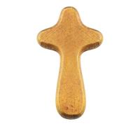 pine Prayer Cross For Hand, Small Hand Held Pine Wooden Cross, Holding Cross, Small Wooden Crosses In Bulk, Clinging Cross To Fit In Your Hand, Palm Cross For Praying, Necklaces Bracelets Decor
