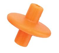 Pine Ridge Archery Slide-On Kisser Button (Pack of 1), Orange, X-Large