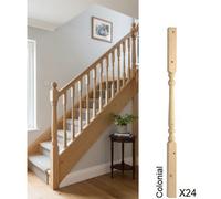 Pine Spindle Colonial 41mm X 41mm X 900mm - 24 Pack Uk Manufactured Traditional Products Ltd