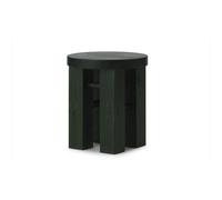 Pine Stool Dark Green