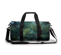 Pine Tree Green Needles Gym Bag for Men Women, Sturdy Oxford Cloth Travel Bags with Removable Shoulder Strap, Waterproof Duffel Bag for Fitness, Travel, Yoga