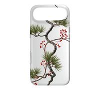 Pine with Red Berries - Zen Nature Design Case for iPhone Air