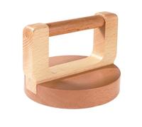 Pine Wood Baren for Printmaking, Block Printing Baren Ergonomic Handle Printmaking Tools Linoleum Block Printing Tool Embossing Tool for Linocut DIY Art Crafting Supplies