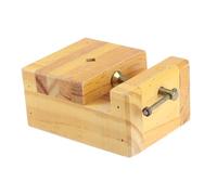 Pine Wood Engraved Printing Fixing Tool for Stone Stamps