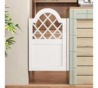 Pine Wood Swinging Cafe Doors with Metal Hinges 60x90cm White Saloon Bar Doors for Kitchen Counter Entrance Pet Gate Partition and Stylish