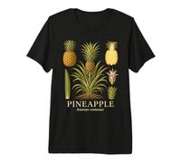 Pineapple Ananas comosus Tropical Bromeliad Study Premium T-Shirt