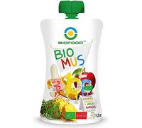Pineapple - Banana - Apple Mousse BIO 90 g - BIO FOOD