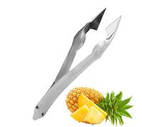 Pineapple Bowl - Stainless Steel Pineapple Shredder | Corer Pineapple Peeler | Portable Eye Peeler | Core Cutter and Corers, Kitchen Practical Designing Gadget, Pineapple Cutter Tools