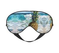 Pineapple by The Sea Eye Mask for Sleeping, Sleep Mask Blocks Light Perfect for Women and Men, Soft and Comfortable Blindfold for Travel