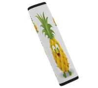 Pineapple Car Seat Belt Cover Soft Comfortable Shoulder Seatbelt Pads Cover Seat Belt Pad for Suitable for Car Interior Accessorie
