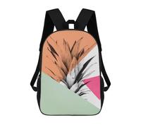 Pineapple Collage I Backpack, 3D Printed School Bag, School Lunch Bag, Travel Backpack, Friends Backpack, School Backpack for Girls And Boys 17inch