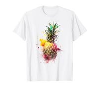 Pineapple Colorful Artist Abstract Painting Pineapple T-Shirt