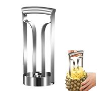 Pineapple Corer and Slicer,Stainless Steel Fruit Peeler Corer Slicer Cutter with Sharp Blade,Pineapples Core Remover Tool,Pineapple Eye Peeler for Home and Kitchen,Easy to Use