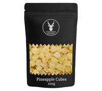 Pineapple Cubes 400g Pick n Mix Sweets - Retro Pineapple Flavoured Hard Boiled Cubes - Sweet Shop Favourite for Sharing & Film Nights