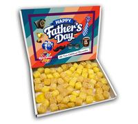 Pineapple Cubes Fathers Day Sweets Gift Box Hamper (RETRO FATHERS DAY FRONT)