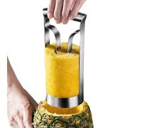 Pineapple Cutter Slicer and Corer, Pineapple Cutter Slicer Stainless Steel Pineapple Corer Fruit Core Remover for Kitchen Fruit Rings 10cm